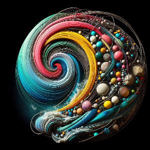 colorful abstract art with circles (6)